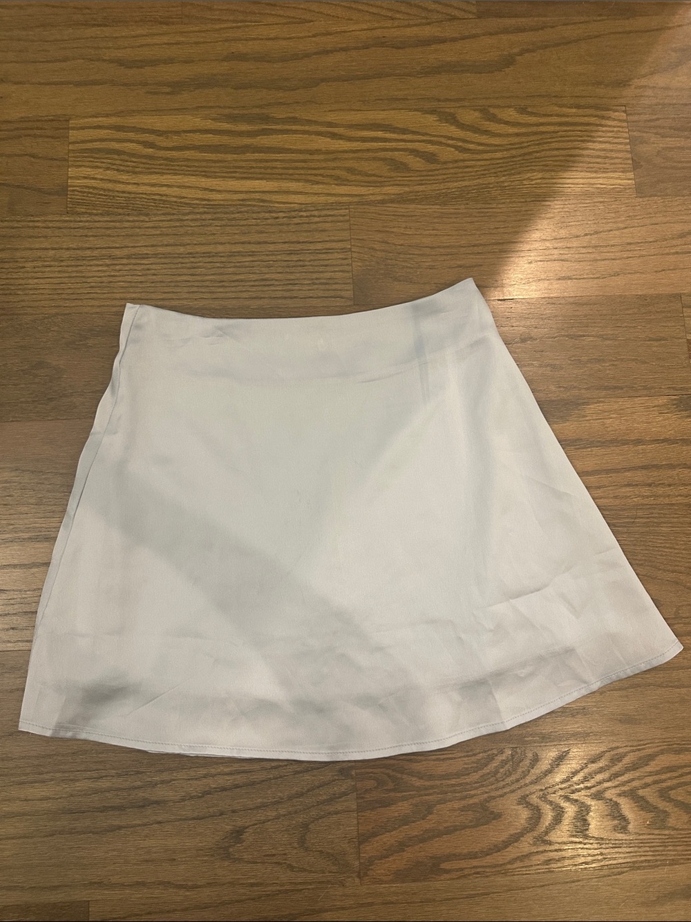 Lyaner Light Blue Mini Skirt